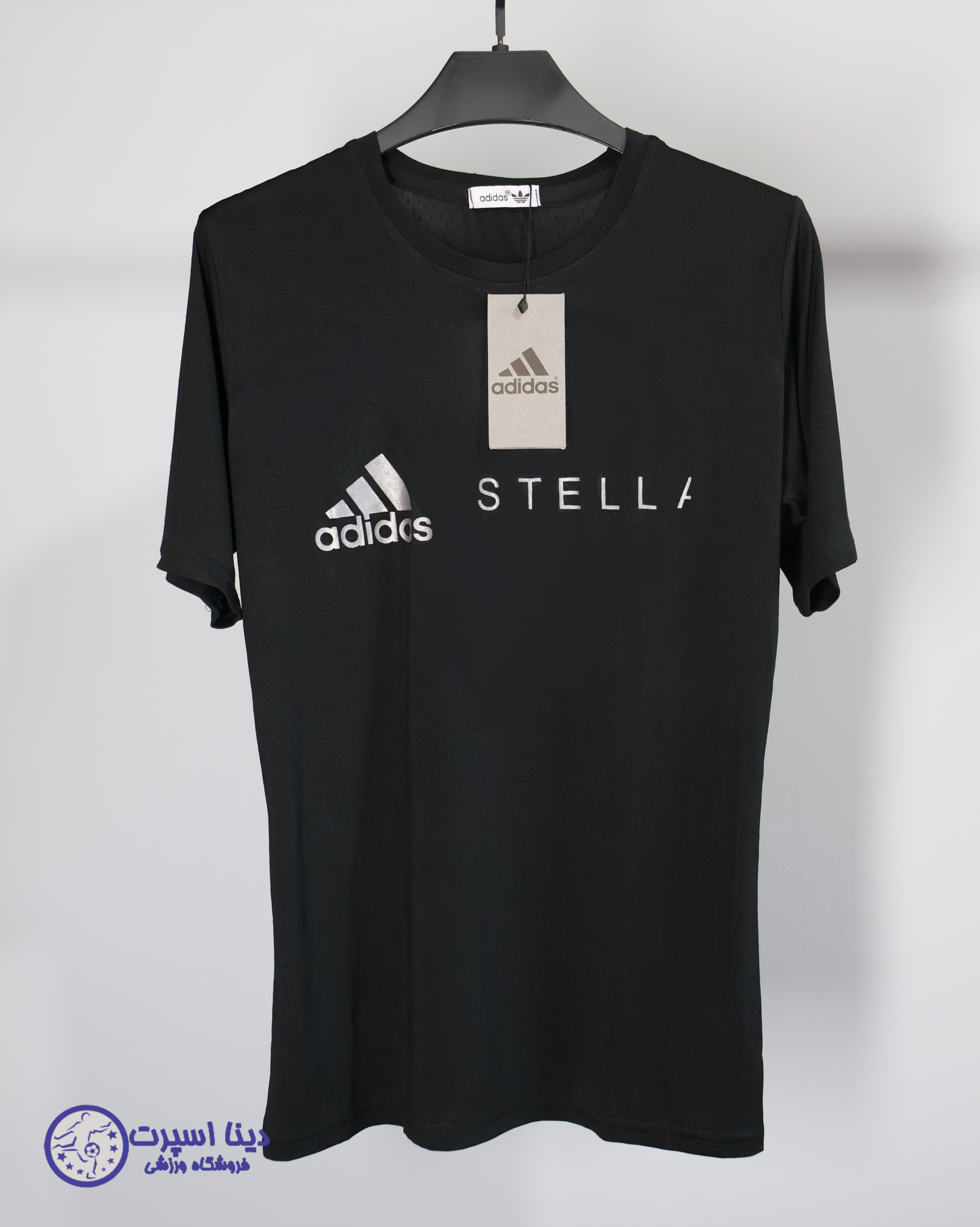تیشرت زنانه ورزشی مشکی برند Adidas